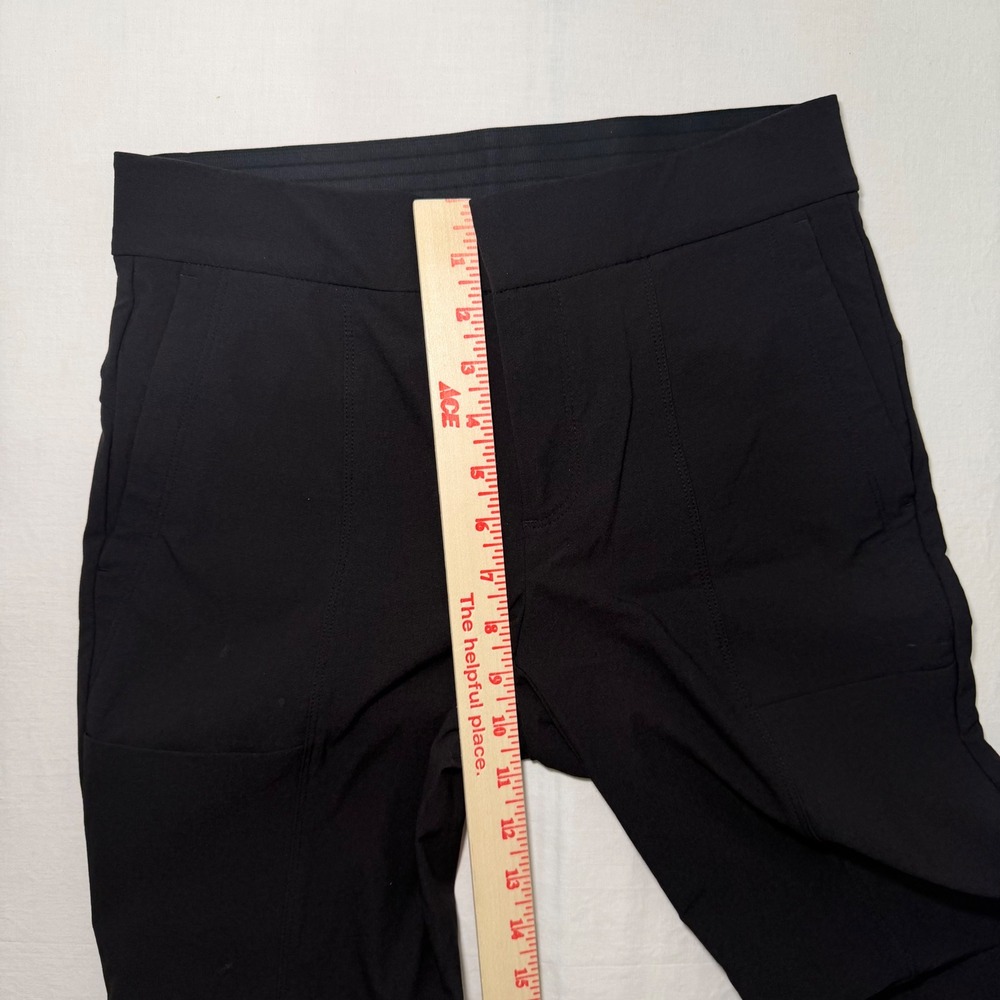 Athleta Wander Stash Skinny Pants Womens 2 Black Pull On Hiking Travel Stretch - Picture 5 of 6